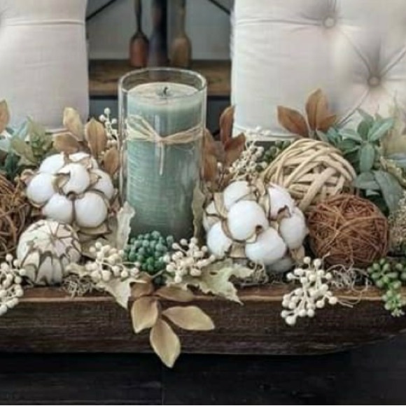 Hand Carved Wood Dough Bowl 3 Wick Cinnamon Scent Soy Wax Candle - Picture 8 of 8